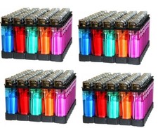 CHEAP LIGHTER 50 Pcs Disposable Clear Ass. Color 4 Pack of 50 Pcs Total 200 Pcs  picture