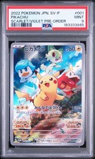 PSA9 Pikachu 001/SV-P Promo Scarlet Violet picture
