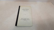 Washington Terminal Company Rules and Regulations 1968- Union Station, DC  ~VG~ picture