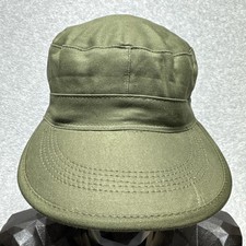 Cap Field Cotton With Visor Size 7 Vintage Unknown Origin  picture