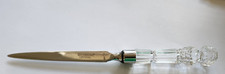 VTG Waterford Crystal Lismore Letter Opener Stainless Steel Blade 8-1/4
