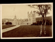 Scotland, Balmoral Castle, Vintage CDV Print, 1868 Vintage CDV Print, Print picture