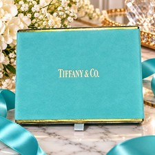 Tiffany & Co. Rare Vintage Dual Deck Playing Cards Velvet Case Factory Sealed picture