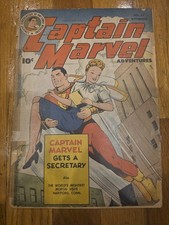 1946 FAWCETT COMIC CAPTAIN MARVEL ADVENTURES NO. 67 SECRETARY GOLDEN AGE picture