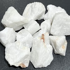 White Agate Crystal Rough Raw Stones (By The Piece or Pound) Wholesale picture