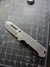 Limited Edition PMP Alpha Beast Gen 2 Gray Titanium Handle Pocket Knife Magnacut picture