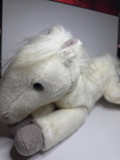 Wells Fargo 2011 Snowflake Legendary Pony Plush Horse White Stuffed 16” picture
