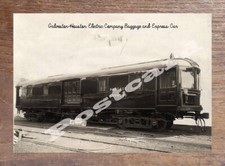 Historic Galveston-Houston Electric Co 1910 Transport Postcard picture
