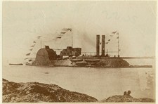 USS Cairo Ironclad Gunboat 1862 Vintage Civil War Photo Reprint picture