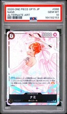 PSA 10 2026 ONE PIECE JAPANESE ADVENTURE ON KAMI'S ISLAND ALT ART #086 NAMI picture