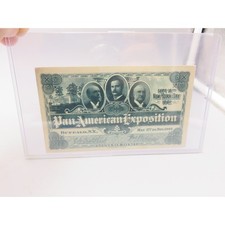 1901 Pan-American Exposition Souvenir Ticket New York Day Buffalo NY Ephemera picture