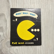 Waka Waka Waka - 1980 Fleer PAC-MAN Stickers #1 No Eyes picture