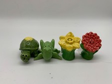 Cracker Barrel Ceramic 2in Spring Flower & Animals Salt & Pepper Sets AA01B28022 picture