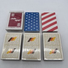 Vintage Playing Cards Lot Of 6 Sealed Decks - New picture