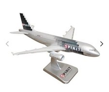 Hogan Wings Spirit Airlines Airbus A319 1:200 Scale Model W Gear & Stand HG3466G picture