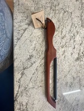 Robert Linn Appalachian Bow Saw Bread Knife Handcrafted Wood picture
