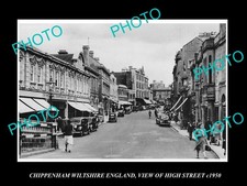 Chippenham Wiltshire England View Of High St c1950 Old Large Historic Photo picture