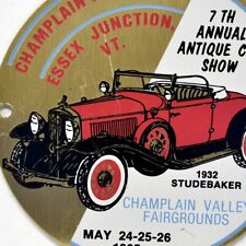 1985 Champlain Valley Fairgrounds Car Show 1932 Studebaker Essex Function VT picture