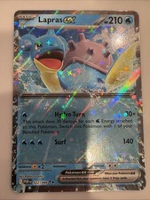 Lapras ex Double Rare 022/088 ME03: Perfect Order(POR) NM GREAT CENTERING picture