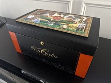 Luxury HUMIDOR Don Carlos “The Man” Arturo Fuente Limited Edition 59/1000 USED picture
