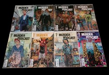 MURDER PODCAST 1 2 3 4 5 6 7 8 Complete Set Ignition Press Comics 2025  NM picture