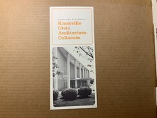 General James Knoxville Civid Auditorium-Coliseum Tennessee TN Vintage Brochure picture