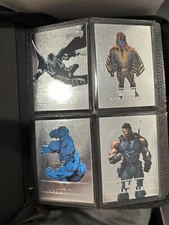 2023 2024 UD Fleer Ultra Marvel Wolverine Silver MEDALLION FULL Set 1-50 picture