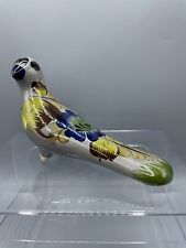 Vintage Pigeon Dove Handmade & Hand Burnished Tonala Pottery Mexican Folk Art picture