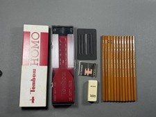 Complete box of Super rare Japanese Vintage Pencil Tombow 4612 HOMO B JIS  picture