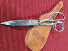 CASE 7 Vintage Original Sportsman’s Shears/Scissors Leather Sheath 8” USA picture