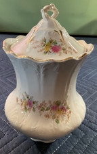 ANTIQUE EDWIN KNOWLES CHINA CO BISQUIT JAR picture