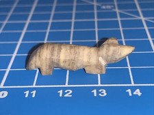 Native Zuni Carved Stone Fox Fetish By Mary Tsikewa (d.) picture