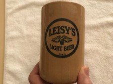 LEISY’S LIGHT BEER VINTAGE STONEWARE MUG picture