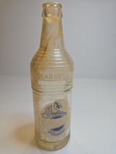 Vintage 1949 Indian Maid Cola Root Beer Bottle Fullerton CA ACL Glass Soda Rare picture