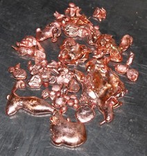 Copper Nuggets : Mixed Shapes & Sizes : 152 Grams {1152} picture