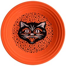 Homer Laughlin  Fiesta Black Cat  Luncheon Plate 11855290 picture