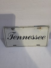 1990 TENNESSEE BOOSTER License Plate picture