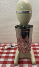 Vintage Hamilton Beach Drink Master Milkshake Mixer & Cup Model 727 Almond WORKS picture