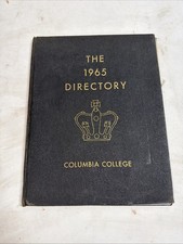 Columbia College Directory 1965 Class Students picture