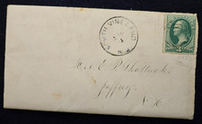 HISTORIC 1878-1890 Letter Archive Lot Cross-Hatch 1890 Russian Flu Vassar NYC picture