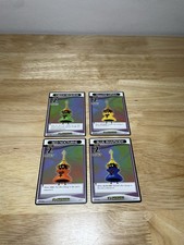 Lot Of (4) Kingdom Hearts Cards Disney English TCG Red Nocturne, Blue Rhapsody + picture