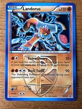 Pokémon TCG Landorus BW79 Team Plasma Black Star Promo Holo 2013 LP picture