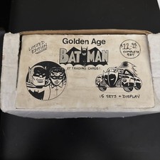 1940's 50's BATMAN GOLDEN AGE SET Limited 2000 Rare Box Lot 11 Sealed 1 Open picture