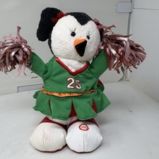 Vtg Gemmy Christmas Animated Singing Penguin Cheerleader Plush 2007 Tested Works picture