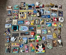 HUGE Lot of 75+ VTG Misc Refrigerator Fridge Magnets Disney Travel Animals READ picture