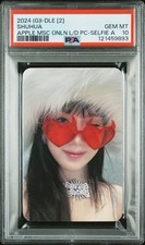2024 IDLE Shuhua PSA 10 • [2] Apple Music Lucky Draw Selfie A Ver Photocard picture