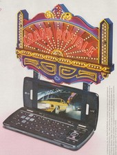 Vintage 2009 LG enV Touch Print Ad Verizon Wireless Mobile Phone Retro Cell Deco picture