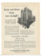 1926 L. Sonneborn Sons Ad: Emigrant Industrial Savings Bank Building - New York picture