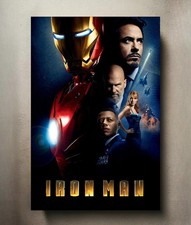 Iron Man 8x12 Metal Movie Poster Sign picture