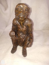 Vintage Bronze Large Monkey Figurine noontidings USA  Animal figure picture